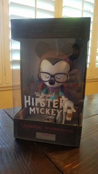 Disney Hipster Mickey Vinylmation Figure Disney Parks