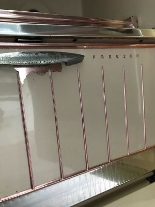 1956 vintage Frigidaire Imperial Cold Pantry Refrigerator Cape Cod pick - up 10