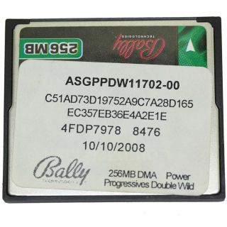 Bally Power Progressive Double Wild (256) (asgppdw11702 - 00)