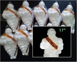 8 X 17 " Michelin Man Doll Figure Bibendum Advertise Tire,  Led Light Bulbs 12v