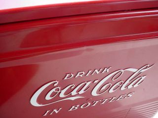 RARE 1950s DRINK COCA - COLA IN BOTTLES,  COKE COOLER MODEL A56 BOX N/R 11
