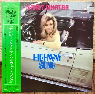 Nancy Sinatra - Highway Song Japan Lp W/obi Reprise Sjet - 8229