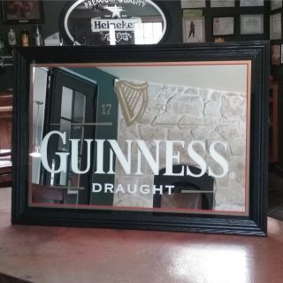 Guinness Medium Bar Mirror