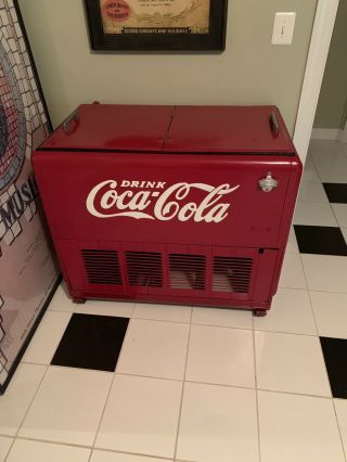Vintage Coca Cola Refrigerator