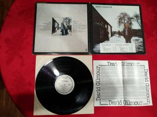 David Gilmour Of Pink Floyd Radio Promotion Record.  Very Rare