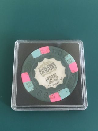 Golden Nugget Casino Las Vegas $25 Casino Chip 2