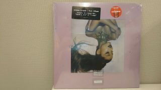 Ariana Grande Thank U Next Lp Rare Exclusive Clear Vinyl Limited