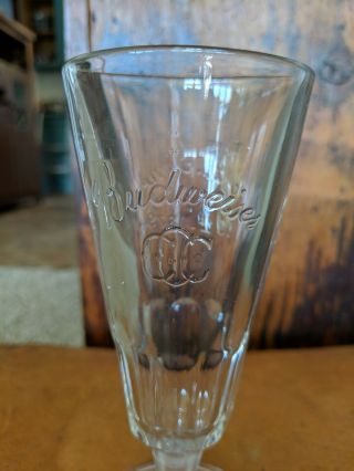 Budweiser C.  C.  & Co.  Beer Glass Pat.  June 10th 1879.  Pre - Prohibition Era.