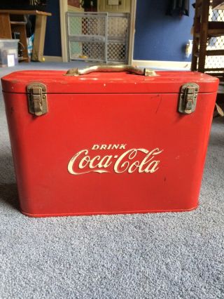 Coca Cola Cavalier Airline Cooler 1950 