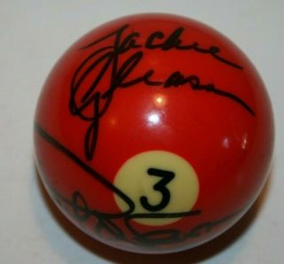 Jackie Gleason - Paul Newman Hand Signed Autographed Ball W/coa - The Hustler