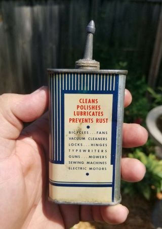 Vintage ENARCO EN - AR - CO Household Handy Oiler Oil Can 10