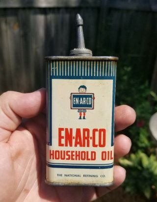 Vintage ENARCO EN - AR - CO Household Handy Oiler Oil Can 2