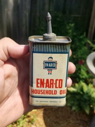 Vintage ENARCO EN - AR - CO Household Handy Oiler Oil Can 5