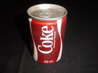 LONDON ENGLAND 150ML COCA COLA CAN CHINA,  KOREA PROMOTIONAL CAN NEVER OPENED 5