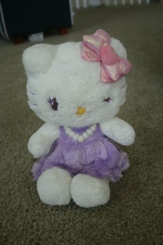 Hello Kitty Purple Angel Doll 11 "