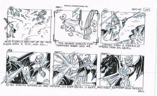 Rare - Dungeons And Dragons Storyboard Hand Drawn - Ep7 Pg 119