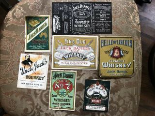 Jack Daniels Old Time Tennessee Whiskey Sour Mash And More Labels