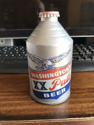 Washington Pale Beer Crowntainer Irtp With Ohio Tax Cap