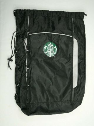 Starbucks Logo Backpack String Pack Gym Bag Tote Drawstring Bag