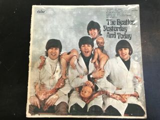 The Beatles Butcher Cover,  Yesterday And Today,  3rd State Peel,  1966