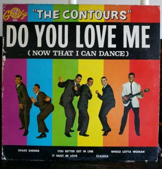 The Contours 1st Press 1962 Do You Love Me (now That I Can Dance) Vinyl Lp