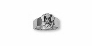Dachshund Jewelry Sterling Silver Dachshund Ring Jewelry Handmade Dog Jewelry Da