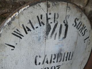 1997 Cardhu Whisky barrel lid Cask end 22 