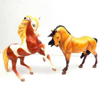 Spirit Stallion Of The Cimarron & Rain Horse Figures Breyer Dreamworks 2002