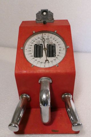 Antique Gottlieb Coin Operated Strength Grip Tester