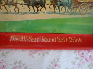 VINTAGE BEVO THE ALL YEAR - ROUND SOFT DRINK BY ANHEUSER - BUSCH TRAY 3