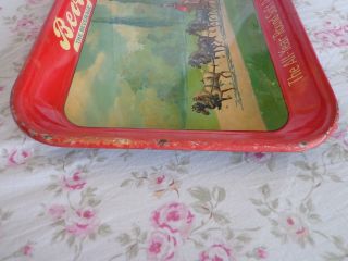VINTAGE BEVO THE ALL YEAR - ROUND SOFT DRINK BY ANHEUSER - BUSCH TRAY 7