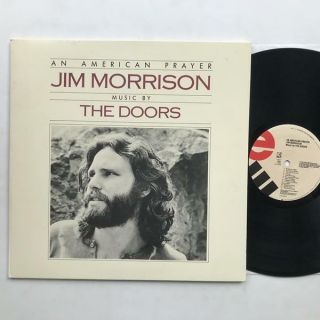 Jim Morrison Doors An American Prayer Lp Ex/nm 1995 Remastered Rare