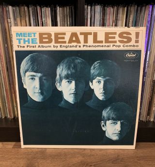 The Beatles - Meet The Beatles Mono T - 2047 3 Bmi No Producer Scranton Press