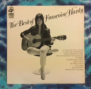 Francoise Hardy Lp The Best Of Francoise Hardy 4 Corners Rare (1968)