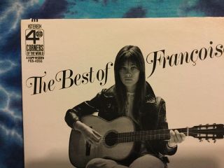 Francoise Hardy LP The Best Of Francoise Hardy 4 CORNERS Rare (1968) 4