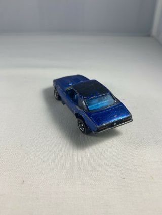 Hot Wheels - Custom Camaro - Redline - Early run blue interior / deep dish 4