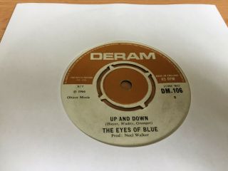 The Eyes Of Blue Up And Down 7 " Vinyl 1966 Dm.  106