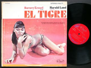 Barney Kessel Harold Land El Tigre Lp Charlie Parker Plp 832 Us 1958 Mono Jazz