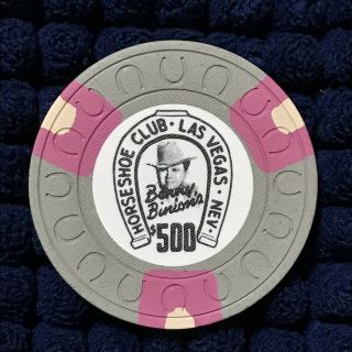 Benny Binion Horseshoe Las Vegas $500 Casino Chip