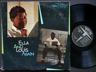 Ella Fitzgerald And Louis Armstrong Again 2 X Lp Verve Mgv 4006 - 2 Us 