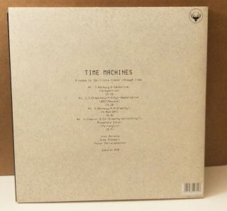 Coil – Time Machines SIGNED 2 x LP 55 copies Clear vinyl john balance 4