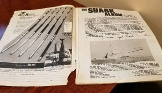 THE SHARK ALBUM (1980) Signed by CAPTAIN FRANK MUNDUS - Monster Fishing SHARKS 4