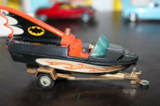 Corgi Toys 1968 107 Batboat And Trailer,  All