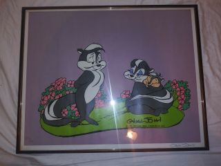 Looney Tunes Signed Numbered Chuck Jones Pepe Le Pew