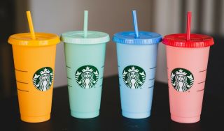 Single Starbucks Reusable Color Changing Cold Cups Summer 2019 24 Oz - One Cup