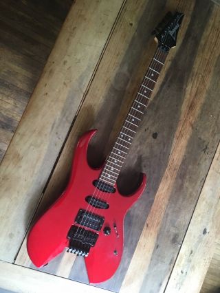 1991 Ibanez Reb Beach Red Rb1 Electric Guitar.