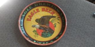 Rare The Eagle Brewing Company Utica Ny Tray Beer Bar Breweriana Collectible