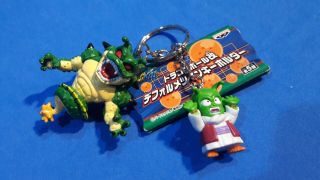 Dragon Ball Z Key Chain Sd Figure Planet Namek Polunka & Dende Banpresto