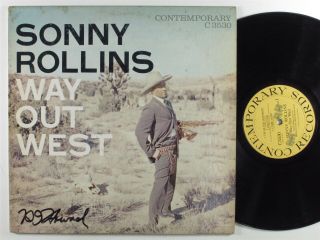 Sonny Rollins Way Out West Contemporary Lp Mono