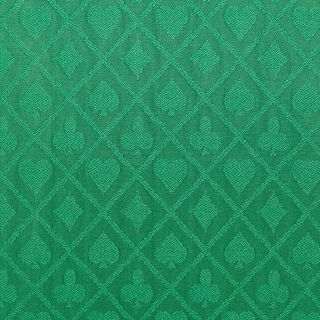 Pro Suited Speed Cloth For Poker Tables - Solid Green (9 Feet)